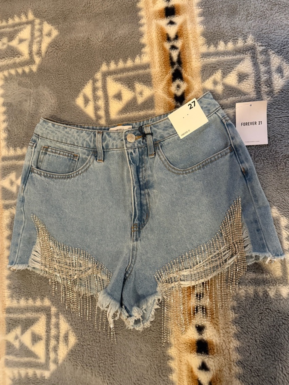 Size 27 Forever 21 Jean shorts